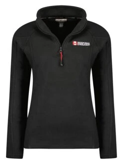 Fleecefullover "Tonneauhz" In Schwarz