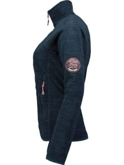 Fleecejacke In Dunkelblau -Mode Damen anapurna fleecejacke in dunkelblau 3