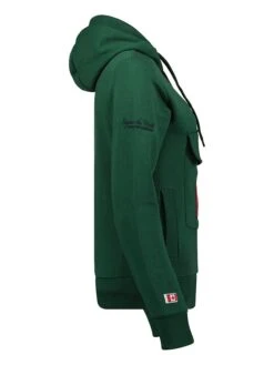 Hoodie "Gymana" In Dunkelgrün -Mode Damen anapurna hoodie gymana in dunkelgrun 3