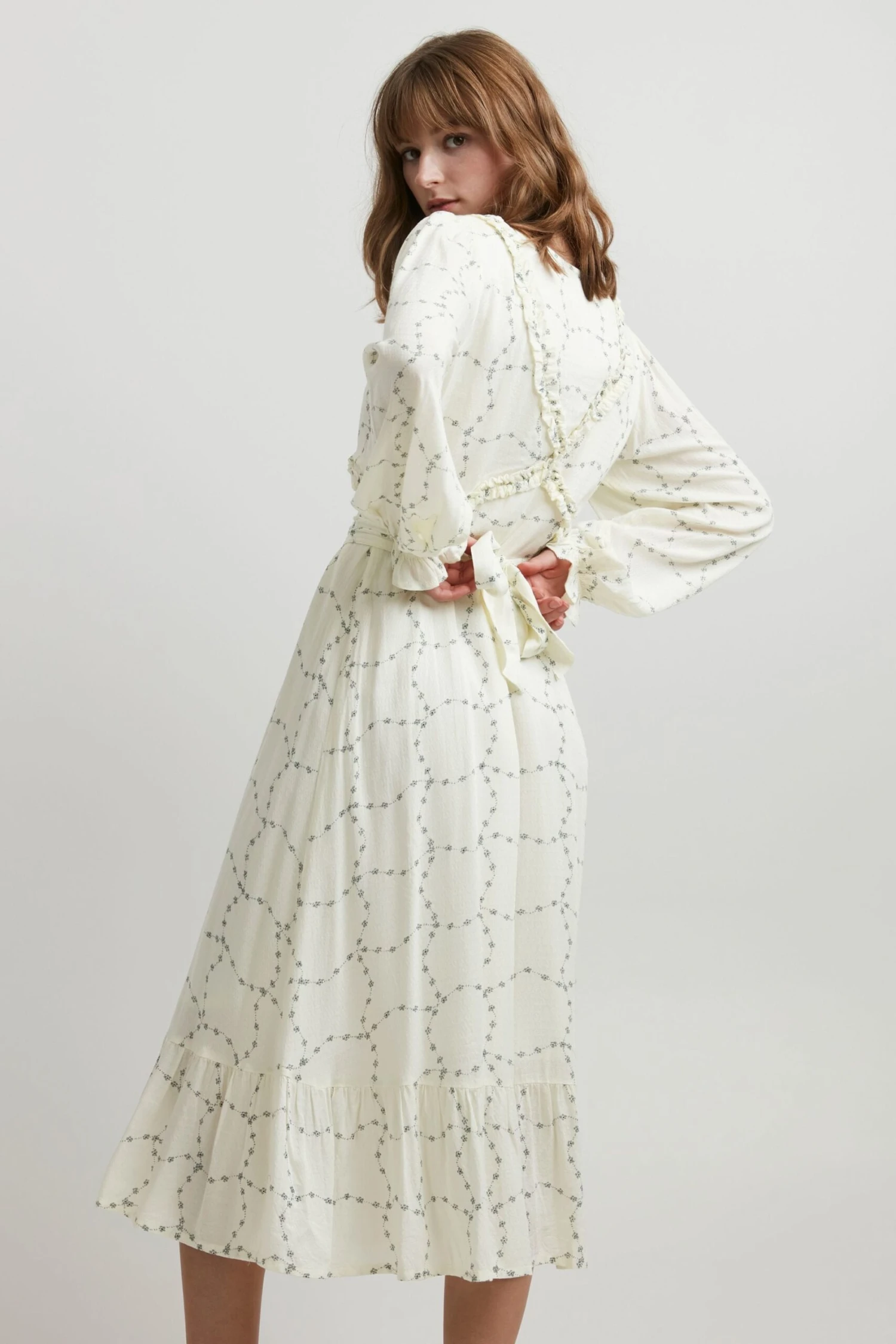 Midikleid In Natur 5 Midikleid In Natur - Image 3