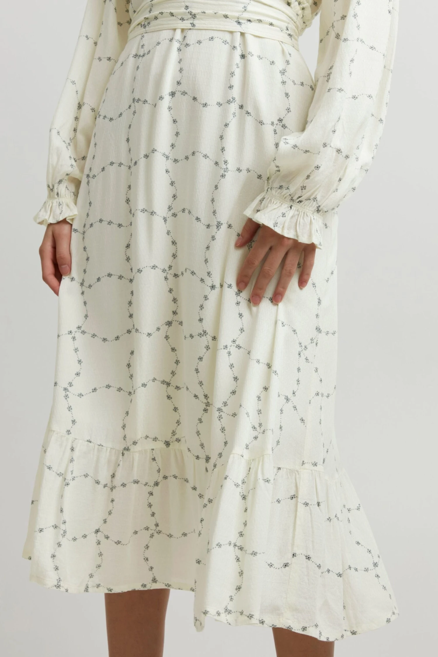 Midikleid In Natur 7 Midikleid In Natur - Image 5