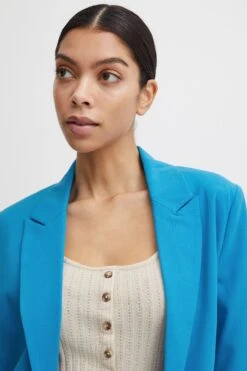 B.young Jackenblazer In Blau -Mode Damen b young jackenblazer in blau 3