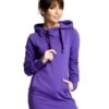 Hoodie In Lila -Mode Damen be wear hoodie in lila