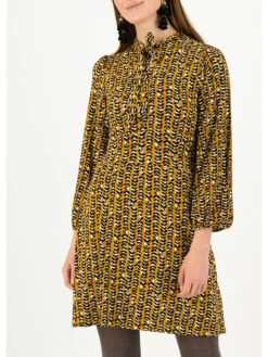 Blutsgeschwister Kleid "High Spirits" In Gelb/ Schwarz