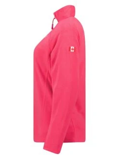 Fleecepullover "Tugeak" In Pink -Mode Damen canadian peak fleecepullover tugeak in pink 2