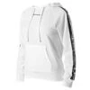 Champion Freizeit Sweatshirts Legacy Sport Tape Hooded Sweatshirt Women White