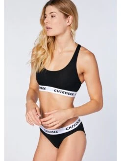 Chiemsee 2er-Set: Sport-BHs In Schwarz/ Grau -Mode Damen chiemsee 2er set sport bhs in schwarz grau 3