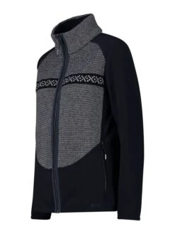 CMP Fleecejacke In Schwarz/ Grau 7 CMP Fleecejacke In Schwarz/ Grau -Mode Damen cmp fleecejacke in schwarz grau 2