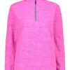 CMP Fleecepullover In Pink -Mode Damen cmp fleecepullover in pink