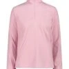 CMP Fleecepullover In Rosa -Mode Damen cmp fleecepullover in rosa