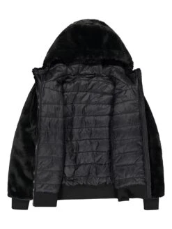 CMP Teddyjacke In Schwarz -Mode Damen cmp teddyjacke in schwarz 3