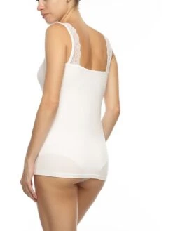 Hemdchen In Weiß -Mode Damen cotonella hemdchen in weiss 1