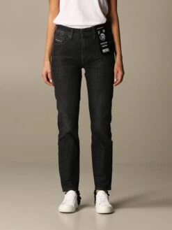Jeans "D-Joy" - Slim Fit - In Anthrazit