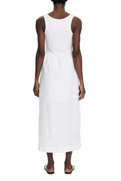 ESPRIT Kleid In Midilänge White -Mode Damen esprit kleid in midilange white 2