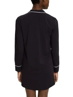 Mode Damen -Mode Damen esprit nachthemd in schwarz 1