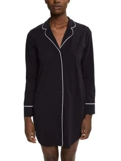 ESPRIT Nachthemd In Schwarz