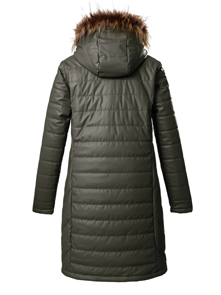 G.I.G.A. DX By Killtec Steppmantel In Khaki 4 G.I.G.A. DX By Killtec Steppmantel In Khaki - Image 2