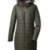 G.I.G.A. DX By Killtec Steppmantel In Khaki -Mode Damen g i g a dx by killtec steppmantel in khaki