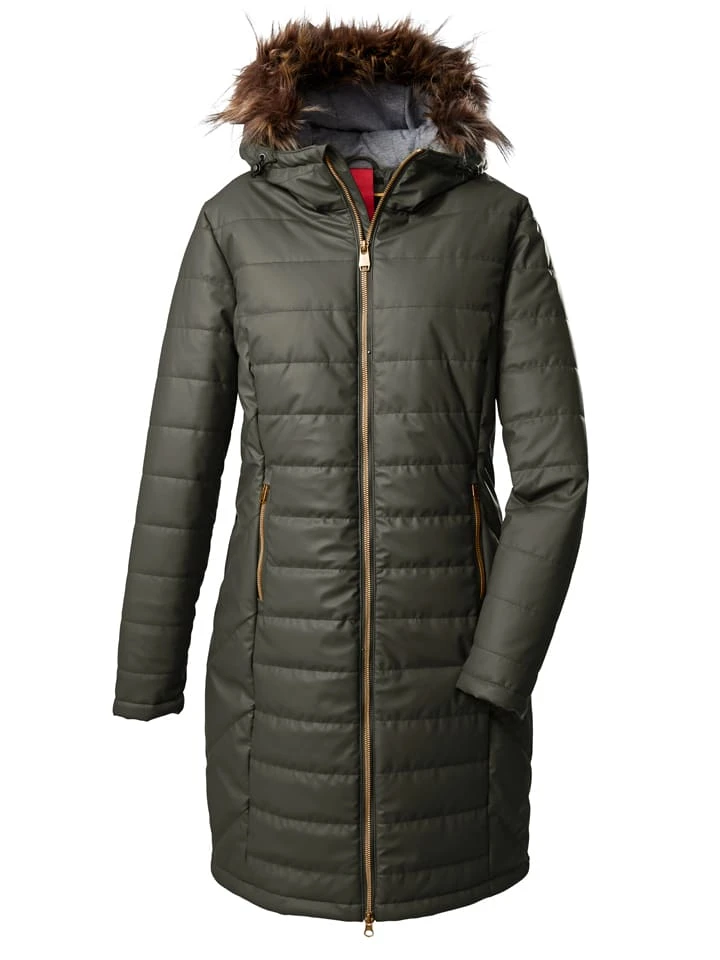 G.I.G.A. DX By Killtec Steppmantel In Khaki 3 G.I.G.A. DX By Killtec Steppmantel In Khaki