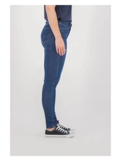 Garcia Jeans - Skinny Fit - In Blau -Mode Damen garcia jeans skinny fit in blau 2