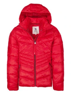 Garcia Steppjacke In Rot -Mode Damen garcia steppjacke in rot 5