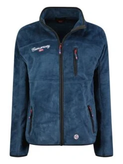 GEOGRAPHICAL NORWAY Fleecejacke "Tamoureuse" In Dunkelblau