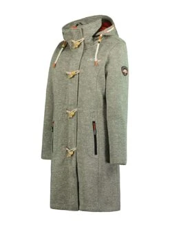 GEOGRAPHICAL NORWAY Fleecejacke "Tantastique" In Grau -Mode Damen geographical norway fleecejacke tantastique in grau 2