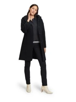 Gil Bret Übergangsmantel In Schwarz -Mode Damen gil bret ubergangsmantel in schwarz 2