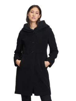Gil Bret Übergangsmantel In Schwarz