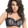 Balconette-BH In Schwarz 2 Balconette-BH In Schwarz -Mode Damen gorsenia balconette bh in schwarz