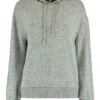 Hailys Hoodie Lgrey Marl -Mode Damen hailys hoodie lgrey marl