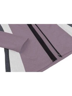 Hannah Fleecejacke In Flieder/ Grau -Mode Damen hannah fleecejacke in flieder grau 2