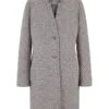 Heine Übergangsmantel In Grau/ Bunt -Mode Damen heine ubergangsmantel in grau bunt