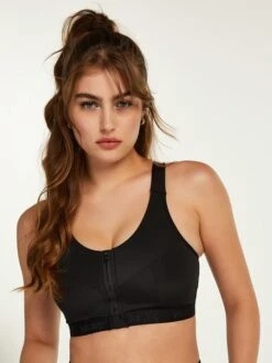 Sport-BH In Schwarz -Mode Damen hunkemoller sport bh in schwarz 3