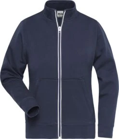 James & Nicholson Jacke Doubleface -Solid- Navy