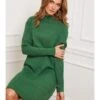 Strickkleid "Doumbia" In Grün