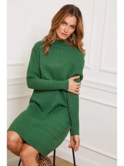 Strickkleid "Doumbia" In Grün