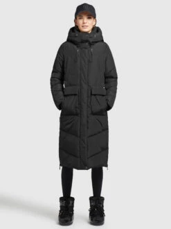 Mode Damen -Mode Damen khujo mantel elvita in schwarz 1