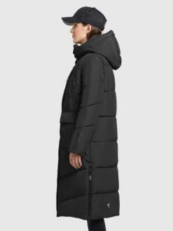 Khujo Mantel ELVITA In Schwarz -Mode Damen khujo mantel elvita in schwarz 2