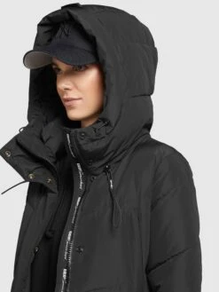 Khujo Mantel ELVITA In Schwarz -Mode Damen khujo mantel elvita in schwarz 6