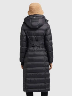 Khujo Mantel OLALLA SOFT In Schwarz -Mode Damen khujo mantel olalla soft in schwarz 4