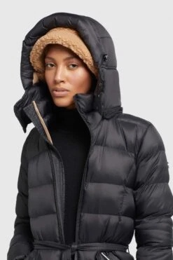 Khujo Mantel OLALLA SOFT In Schwarz -Mode Damen khujo mantel olalla soft in schwarz 6