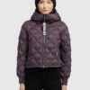 Khujo Steppjacke "Adore" In Lila -Mode Damen khujo steppjacke adore in lila