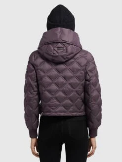 Khujo Steppjacke "Adore" In Lila -Mode Damen khujo steppjacke adore in lila 2