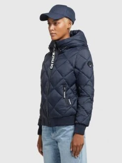 Khujo Steppjacke "Sarabi" In Dunkelblau -Mode Damen khujo steppjacke sarabi in dunkelblau 2
