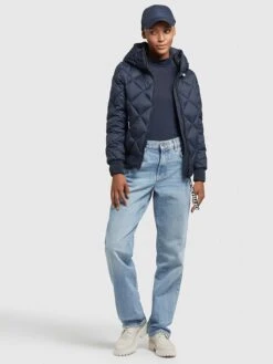 Khujo Steppjacke "Sarabi" In Dunkelblau -Mode Damen khujo steppjacke sarabi in dunkelblau 3