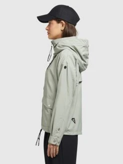 Khujo Übergangsjacke "Blair" In Hellgrau -Mode Damen khujo ubergangsjacke blair in hellgrau 3