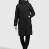 Khujo Winterjacke "Namita" In Schwarz -Mode Damen khujo winterjacke namita in schwarz
