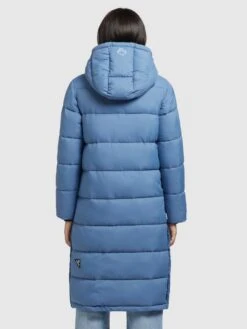 Khujo Wintermantel "Julina Matt" In Blau -Mode Damen khujo wintermantel julina matt in blau 3