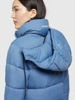 Khujo Wintermantel "Julina Matt" In Blau -Mode Damen khujo wintermantel julina matt in blau 5